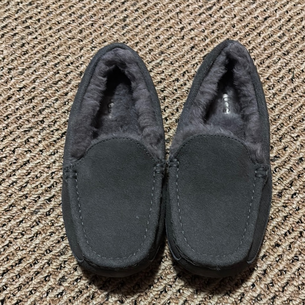 UGG Gray Cozy Slip-On Loafers